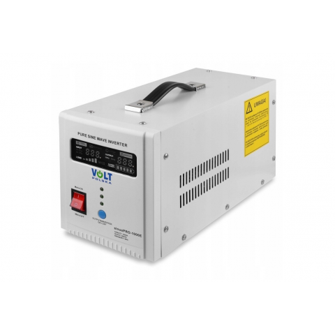 Аварійний комплект Volt Polska SINUS PRO 1000 E 12/230V 700/1000W + Акумулятор VOLT VRLA DEEP CYCLE 110Ah 12V