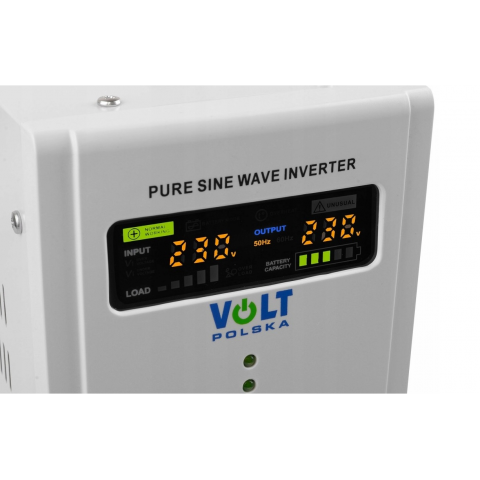 Аварійний комплект Volt Polska SINUS PRO 1000 E 12/230V 700/1000W + Акумулятор VOLT VRLA DEEP CYCLE 110Ah 12V