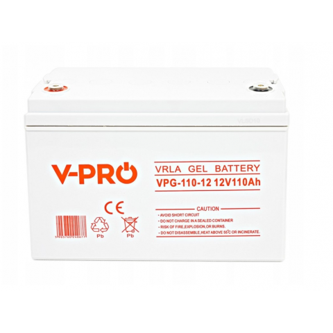 Аварійний комплект Volt Polska SINUS PRO 1000 E 12/230V 700/1000W + Акумулятор VOLT VRLA DEEP CYCLE 110Ah 12V