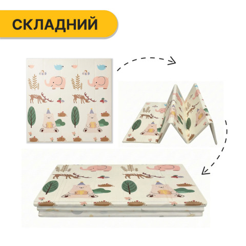 Дитячий ігровий килимок LEOBRO 150 x 180 x 1 см (LB-1020)