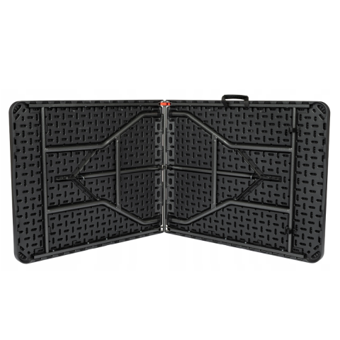 Розкладний стіл для кейтерингу FunFit 180x74 x 4 см Чорний (4900)