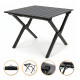Розкладний туристичний стіл LEOBRO Camp Black M (LB-1066)
