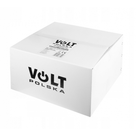 Гібридний ДБЖ/інвертор Volt Polska SINUS PRO 2000 S 24/230V 1400/2000W + 2 шт Акумулятор VOLT VRLA 100Ah 12V