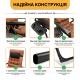 Розкладне крісло шезлонг LEOBRO Zero Gravity Premium Plus Brown (LB-ZGC-K2-BRN)