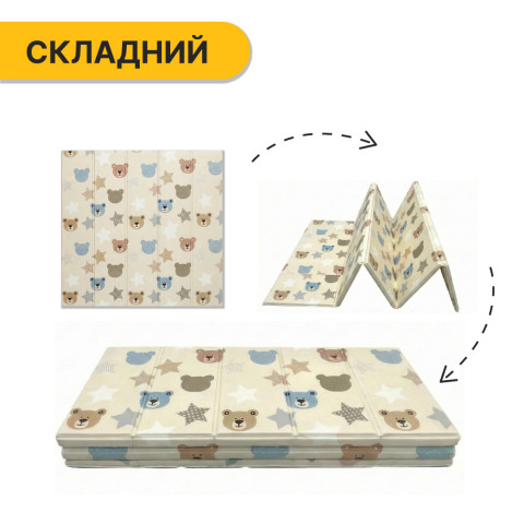 Дитячий ігровий килимок LEOBRO 150 x 180 x 1 см (LB-1015)