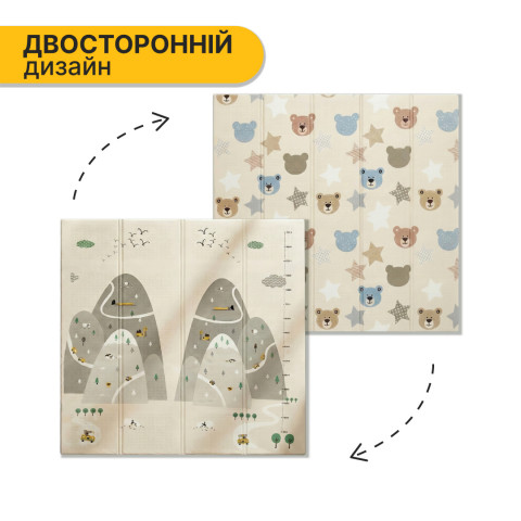 Дитячий ігровий килимок LEOBRO 180 x 200 x 1 см (LB-1035)