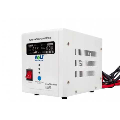 Аварійний комплект Volt Polska SINUS PRO 800 E 12/230V 500/800W + Акумулятор VOLT GEL VPRO SOLAR 110Ah 12V