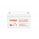 Аварійний комплект Volt Polska SINUS PRO 800 E 12/230V 500/800W + Акумулятор VOLT GEL VPRO SOLAR 110Ah 12V