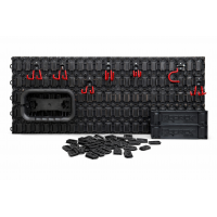 Навісна стінка для інструментів Qbrick System Custom Pegboard Starter Set (5901238262213)