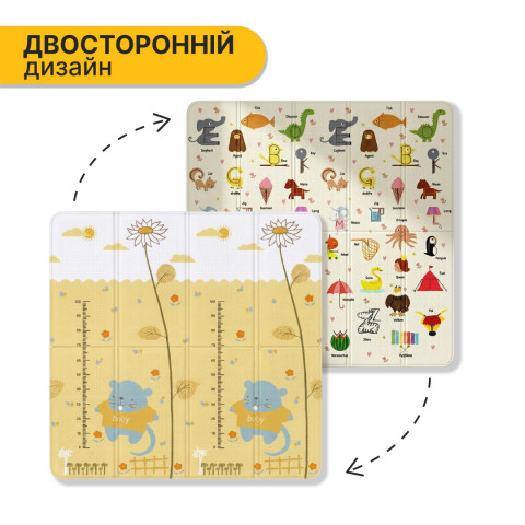 Дитячий ігровий килимок LEOBRO 150 x 200 x 1 см (LB-1023)