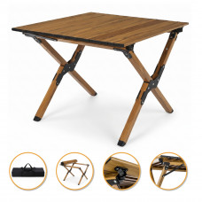 Розкладний туристичний стіл LEOBRO Camp Wood M (LB-1065)