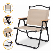 Розкладне туристичне крісло LEOBRO Camp Beige L (LB-1073)