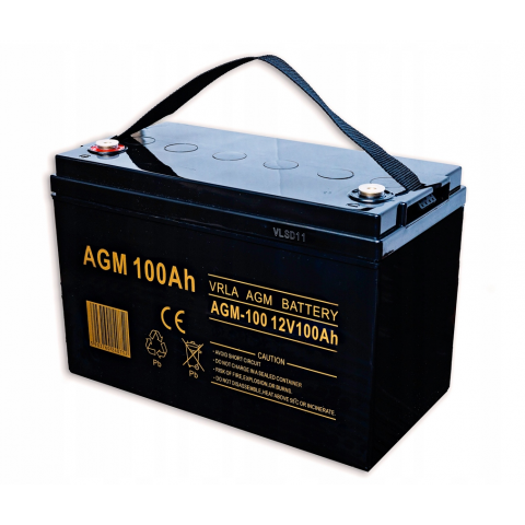 Комплект Volt Polska SINUS PRO 1000 W 12/230V 700/1000W + Акумулятор VOLT AGM VRLA 100Ah 12V