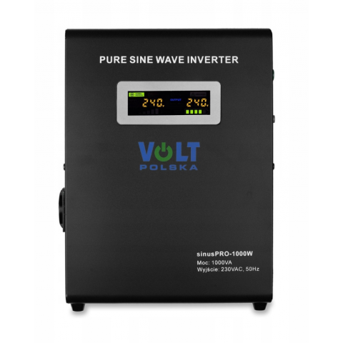 Комплект Volt Polska SINUS PRO 1000 W 12/230V 700/1000W + Акумулятор VOLT AGM VRLA 100Ah 12V