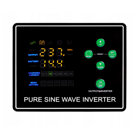 Комплект Volt Polska SINUS PRO 900 E PLUS 12/230V 600/900W + Акумулятор LiFePO4 12,8V 100 Ah 100A