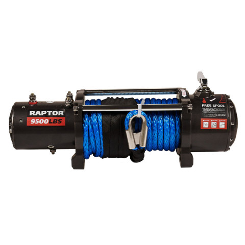 Лебідка Molder Raptor 9500lbs (5.5hp/4.1kw; 265:1) синтетичний трос