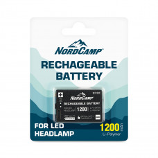 Акумулятор Nord Camp Li-ion 1200mAh Type C для налобних ліхтарів