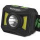 Ліхтар налобний Winso 300Lm, 3W+COB, 850mAh, білий/червоний
