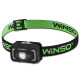 Ліхтар налобний Winso 200Lm, 5W CREE XTE+COB, 3xAAA, з сенсором білий/червоний