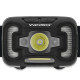 Ліхтар налобний Winso 200Lm, 5W CREE XTE+COB, 3xAAA, з сенсором білий/червоний