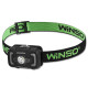 Ліхтар налобний Winso 300Lm, 5W CREE XTE+COB, 1800mAh, з сенсором білий/червоний
