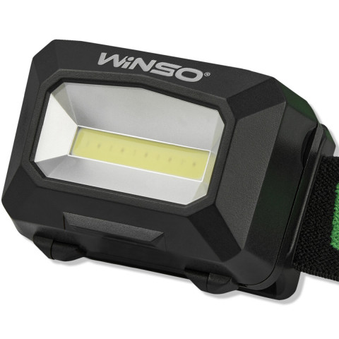 Ліхтар налобний Winso 100Lm, 3W COB, 3xAAA, білий/червоний