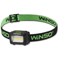 Ліхтар налобний Winso 100Lm, 3W COB, 3xAAA, білий/червоний