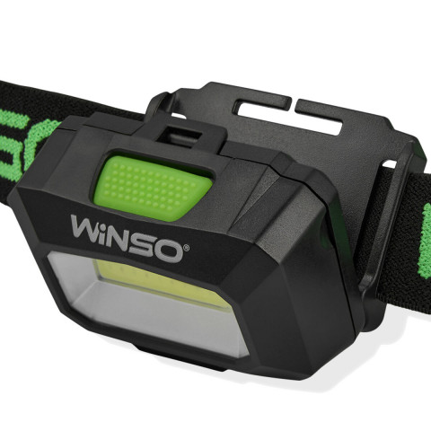 Ліхтар налобний Winso 100Lm, 3W COB, 3xAAA, білий/червоний
