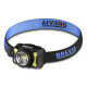 Ліхтар налобний Brevia 600Lm, 3W CREE XPG+COB, 1200mAh/3xAAA, Zoom, з сенсором білий/червоний