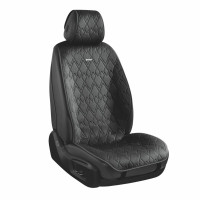 Комплект преміум накидок для сидінь CarLife Racer, black
