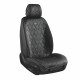 Комплект преміум накидок для сидінь CarLife Racer, black