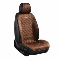 Комплект преміум накидок для сидінь CarLife Nitro, coffee