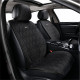 Преміум накидки для передніх сидінь CarLife Racer, black 2шт