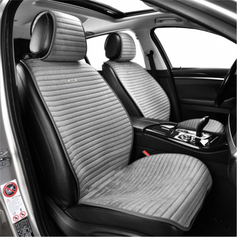 Комплект преміум накидок для сидінь CarLife Sport, grey