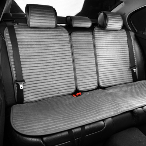 Комплект преміум накидок для сидінь CarLife Sport, grey