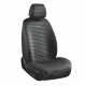 Преміум накидки для передніх сидінь CarLife Sport, black 2шт