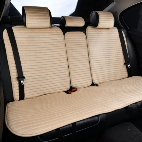 Комплект преміум накидок для сидінь CarLife Sport, biege
