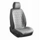Преміум накидки для передніх сидінь CarLife Racer, grey 2шт