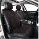 Преміум накидки для передніх сидінь CarLife Nitro, black-red 2шт