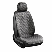 Комплект преміум накидок для сидінь CarLife Nitro, grey