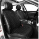 Преміум накидки для передніх сидінь CarLife Nitro, black 2шт
