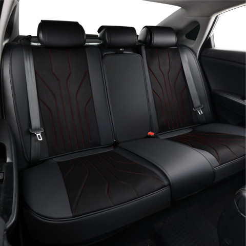 Комплект, 5D чохли для сидінь Beltex Sierra, black-red