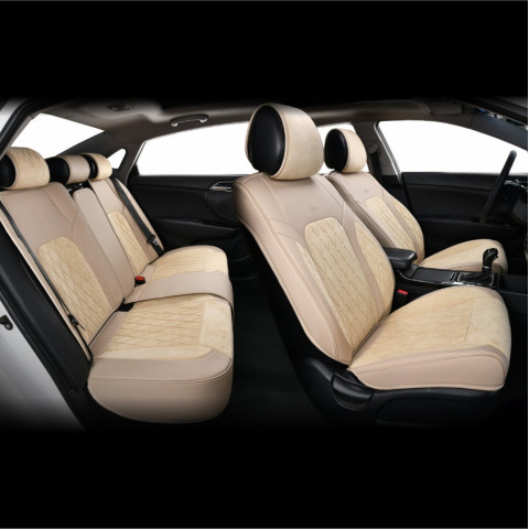 Комплект, 3D чохли для сидінь Beltex Malibu, beige