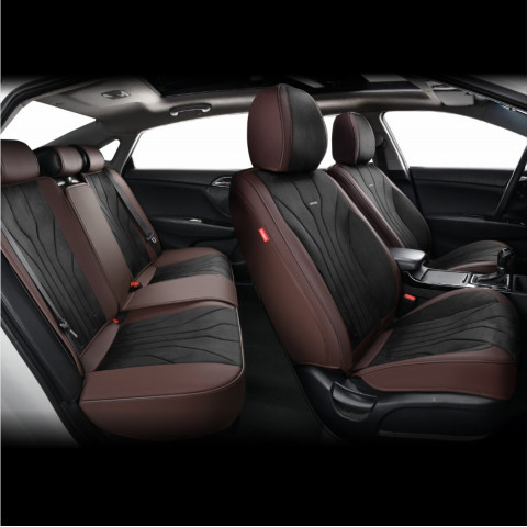 Комплект, 5D чохли для сидінь Beltex Sierra, black-brown
