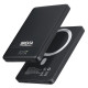 Повербанк (Power Bank) Brevia ePower 5000mAh MagSafe SuperSlim PD20W, Qі15W LCD чорний