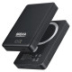 Повербанк (Power Bank) Brevia ePower 10000mAh MagSafe SuperSlim PD20W, Qі15W LCD чорний