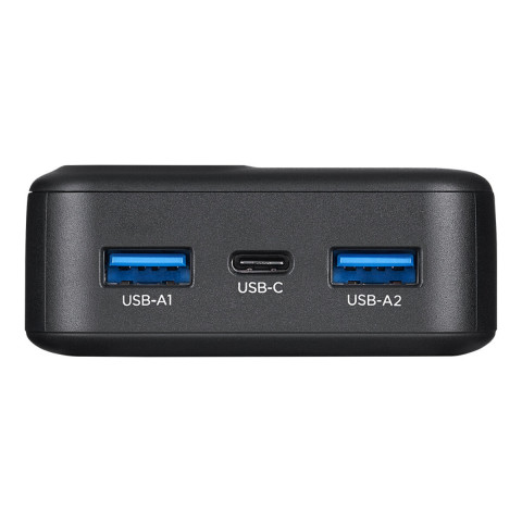 Повербанк (Power Bank) Brevia 20000mAh 22,5W, Li-Pol, LCD чорний