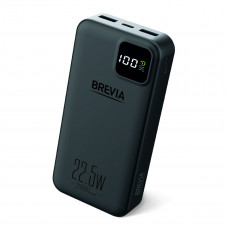 Повербанк (Power Bank) Brevia 20000mAh 22,5W, Li-Pol, LCD чорний