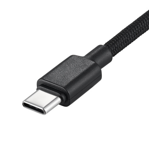 Повербанк (Power Bank) Brevia ePower 10000mAh 22,5W SuperSlim LCD чорний металік + кабель