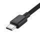 Повербанк (Power Bank) Brevia ePower 10000mAh 22,5W SuperSlim LCD чорний металік + кабель